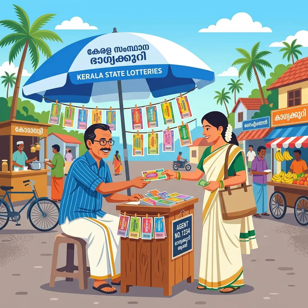 The Role of Lottery Agents in Kerala